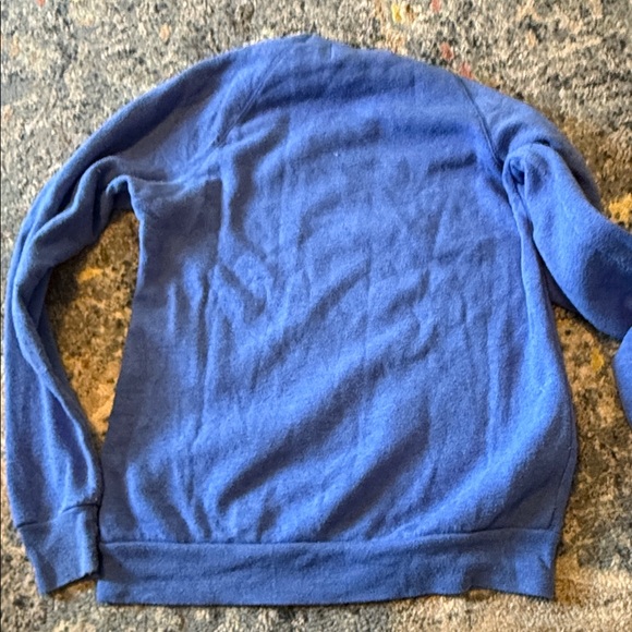 Out of Print Great Gatsby sweatshirt crew neck blue long sleeve s - Picture 3 of 4
